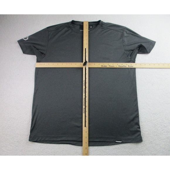 Truewerk T Shirt Mens L Gray Short Sleeve‎ Stretch Performance Wicking Workwear - Picture 7 of 11